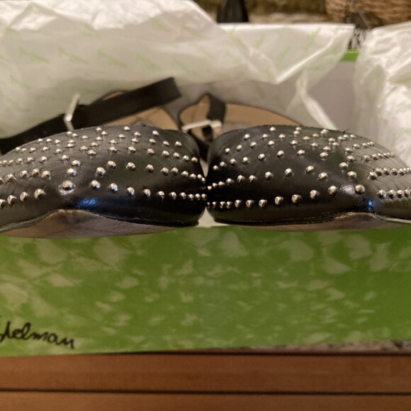 Sam Edelman black studded pointy toe flats - Picture 14 of 16